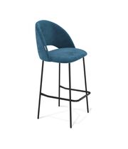 Стул барный  Sheffilton SHT-ST34/S29  тихий океан/черный муар