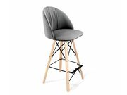 Стул барный Sheffilton SHT-ST35-1/S80 угольно..