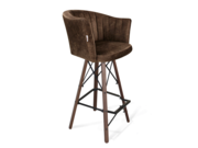 Стул барный Sheffilton SHT-ST42-1/S80 кофейны..