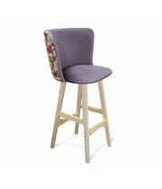 Стул барный Sheffilton SHT-ST36-4/S65 сумеречная орхидея/прозрачный лак