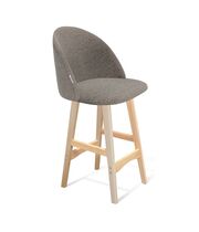 Стул полубарный Sheffilton SHT-ST35/S65-1 тростниковый сахар/прозрачный лак