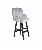 Стул полубарный Sheffilton SHT-ST39-1/S65-1 серое облако/венге