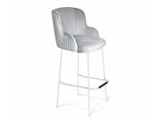 Стул барный Sheffilton SHT-ST39-1/S29 серое о..