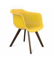 Стул Sheffilton SHT-ST31/S39 желтый/темный орех