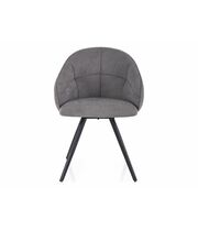 Стул SIGNAL CAPRI Vardo 11 серый/черный