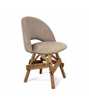 Стул Sheffilton SHT-ST34-1/S71 латте/дуб браш.коричневый