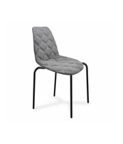 Стул Sheffilton SHT-ST29/S86 HD серый туман/хром лак