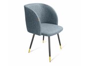 Стул Sheffilton SHT-ST33/S95-1 синий лед/черн..