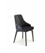 Стул HALMAR ENDO Bluvel 19 черный/черный