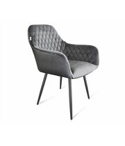 Стул Sheffilton SHT-ST38/S129 артикул СТ-576 угольно-серый/черный муар