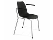 Стул Sheffilton SHT-ST29/S98 черный/хром лак..