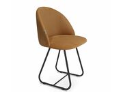 Стул Sheffilton SHT-ST35/S38 горчичный/черный..
