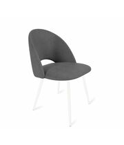 Стул Sheffilton SHT-ST34/S95-1 платиново-серый/белый муар