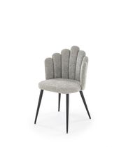 Стул HALMAR K552 серый/черный