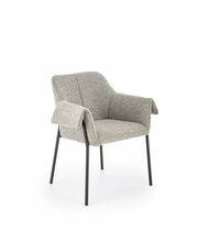 Стул HALMAR K522 серый/черный