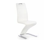Стул HALMAR K291 белый/хром..