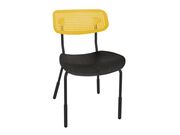 Стул Sheffilton SHT-S85PB-1 черный/желтый/чер..