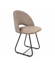 Стул Sheffilton SHT-ST34-1/S38 латте/чёрный муар