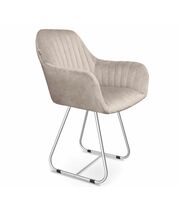 Стул Sheffilton SHT-ST38-1/S38 лунный мрамор/хром лак