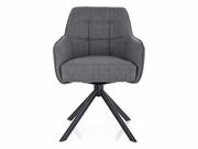 Стул SIGNAL METRO Bjorn 13 серый/черный..