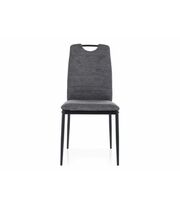 Стул SIGNAL RIP Brego 18 темно-серый/черный