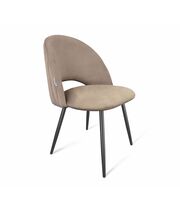 Стул Sheffilton SHT-ST34-1/S95-1 латте/черный муар