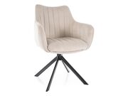 Стул SIGNAL AZALIA Velvet Bluvel 30 светло-бе..