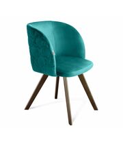Стул Sheffilton SHT-ST33-1/S39 альпийский бирюзовый/темный орех