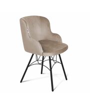 Стул Sheffilton SHT-ST39/S100 латте/черный муар