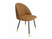 Стул Sheffilton SHT-ST35/S95-1 горчичный/черн..