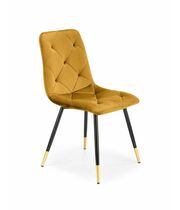 Стул HALMAR K438 горчичный/черный