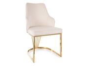 Стул SIGNAL ALURE Velvet Bluvel 22 светло-беж..
