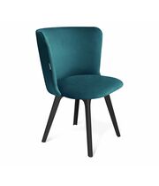 Стул Sheffilton SHT-ST36/S195 альпийский бирюзовый/черный