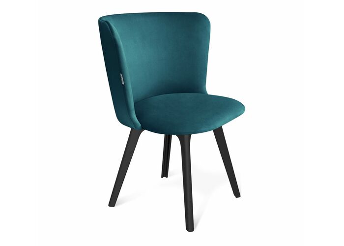Стул Sheffilton SHT-ST36/S195 альпийский бирюзовый/черный