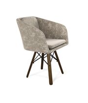 Стул Sheffilton SHT-ST43-1/S70 карамельный латте/темный орех/черный