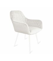 Стул Sheffilton SHT-ST38/S95-1 артикул СТ-388 зефирный/белый муар