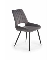 Стул HALMAR K404 серый/черный
