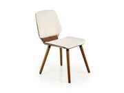 Стул HALMAR K511 кремовый/ореховый..