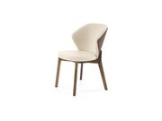 Стул HALMAR K583 коричневый/бежевый/орех..