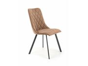 Стул HALMAR K450 бежевый/черный..