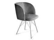 Стул Sheffilton SHT-ST33/S37 угольно-серый/хр..