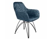 Стул Sheffilton SHT-ST38/S112 синий пепел/чер..