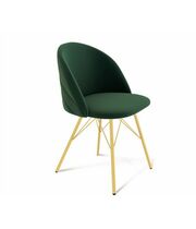 Стул Sheffilton SHT-ST35-2/S37 артикул СТ-329 лиственно-зеленый/золото