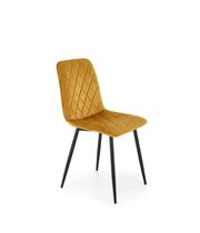 Стул HALMAR K525 горчичный/черный