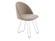 Стул Sheffilton SHT-ST35/S106 латте/хром лак..