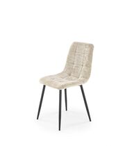 Стул HALMAR K547 бежевый/черный