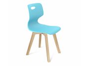 Стул Sheffilton SHT-ST58/S183 a5-7 голубой/пр..