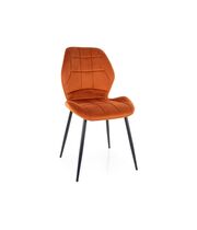 Стул SIGNAL JAKE Velvet Bluvel 4215 корица/черный