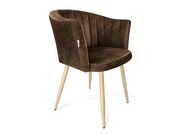 Стул Sheffilton SHT-ST42-1/S95-WH кофейный тр..