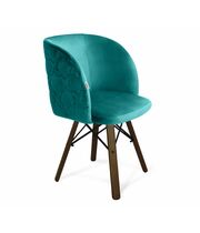 Стул Sheffilton SHT-ST33-1/S70 артикул СТ-669 альпийский бирюзовый/темный орех/черный